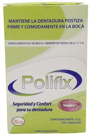 POLIFIX POLVO PARA PROTESIS 22G