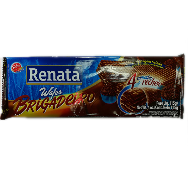WAFER RENATA 115GR BRIGADEIRO