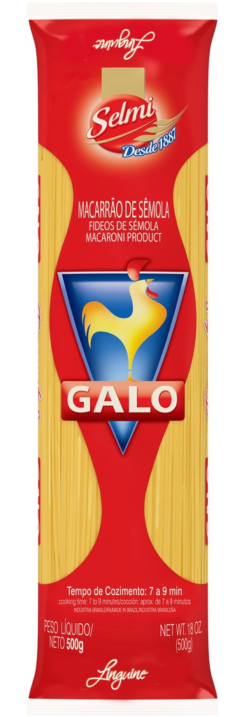 PASTA GALO 500GR LINGUINI