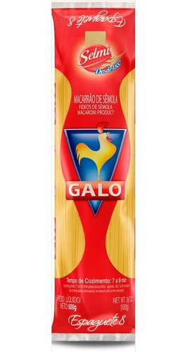 PASTA GALO 500GR SPAGHETI
