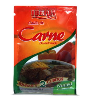 CALDO IBERIA 24GR DE CARNE EN POLVO