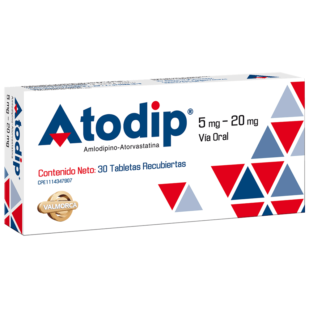 ATODIP 5MG -20MG X 30 TABLETAS