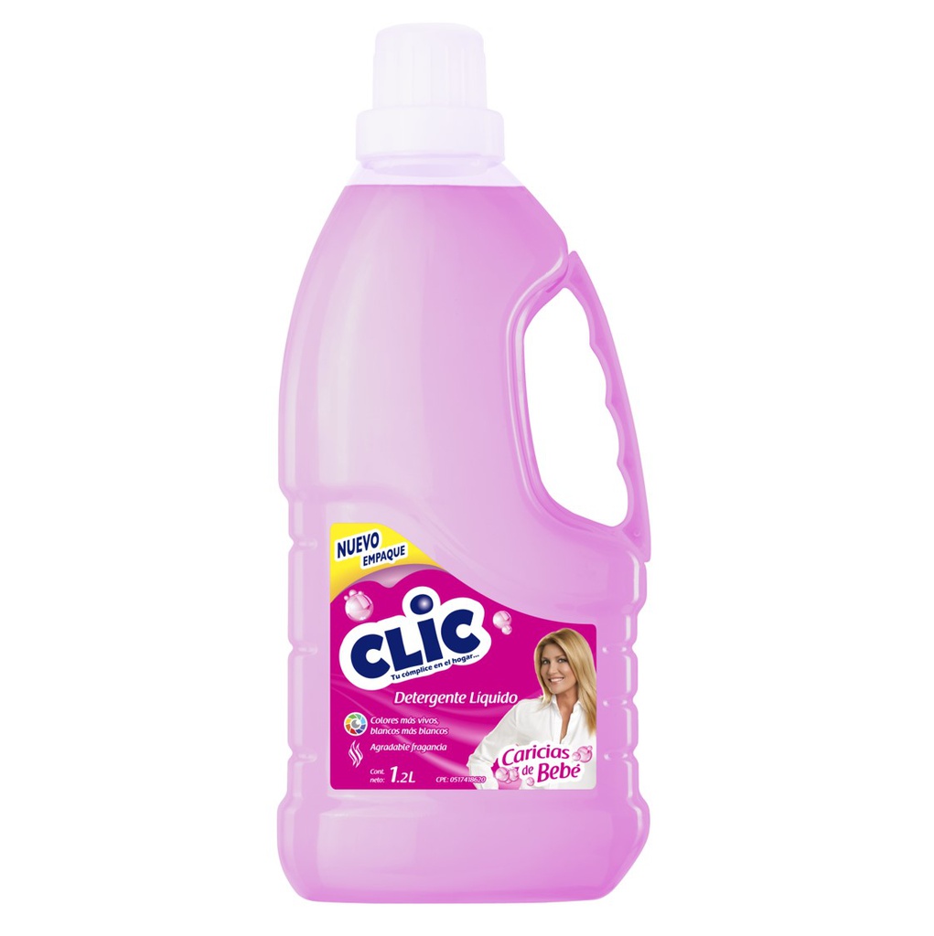 DETERGENTE CLIC 1,25LT CARIC BEBE LIQ