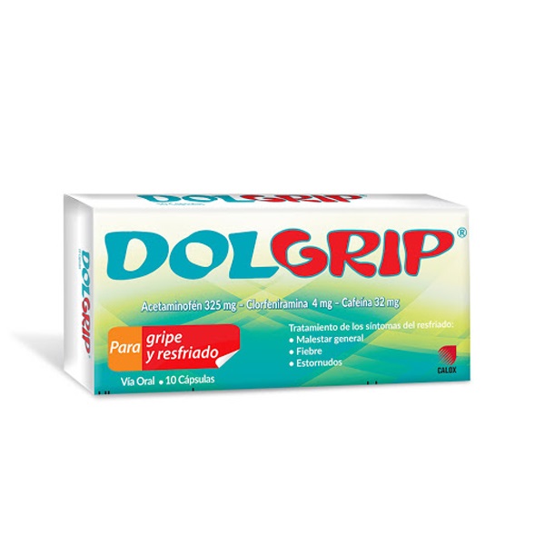 DOL GRIP 325/4/32MG X10CAPS CALOX