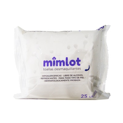 TOALLAS DESMAQ MIMLOT 25UND MORADA