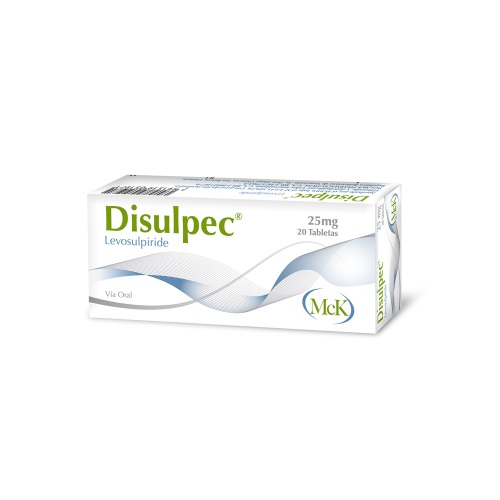DISULPEC 25MG X 20TAB MCK
