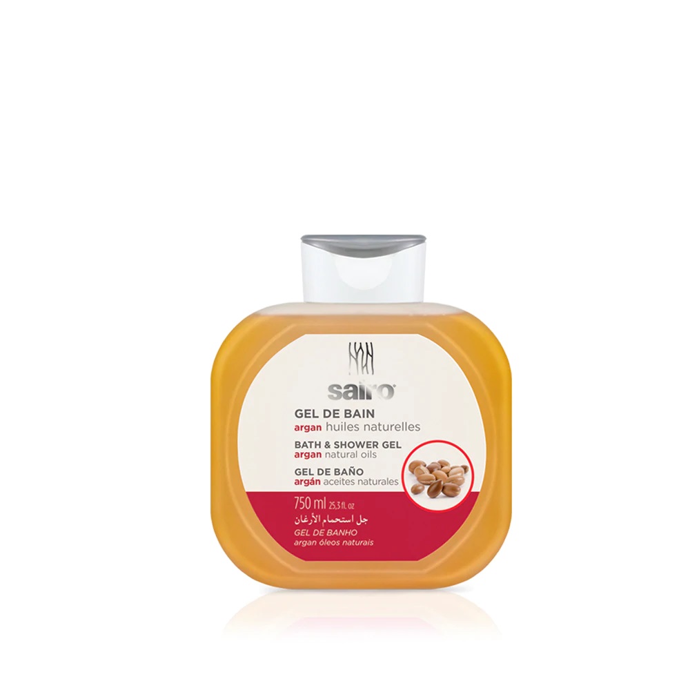 GEL DE BAÑO SAIRO 750ML MIEL Y ARG