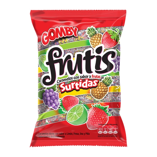 CARAMELOS GOMBY FRUTIS 350GR SURTIDOS