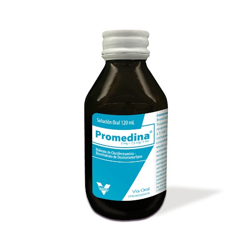 PROMEDINA 2MG 7,5MG X 120ML JBE CLOFE DEXTROMET VARGAS