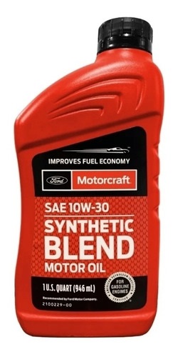 ACEITE S/SINTETICO 10W30  MOTORCRAFT LT
