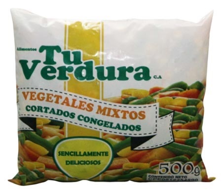 VEGETALES TUVERDURA  500GR MIXTOS