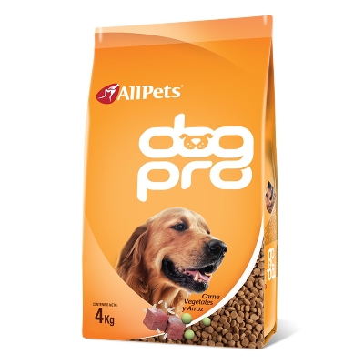 ALIMENTO P/PERROS DOG PRO 4KG CAR/ARR/CE