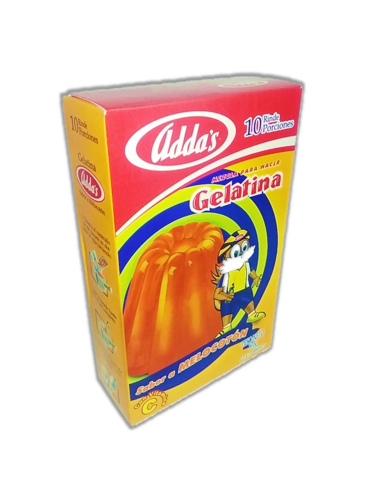 GELATINA ADDAS 170GR MELOCOTON