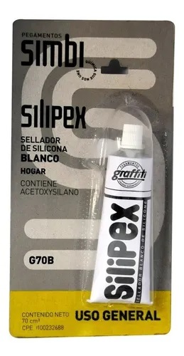 SILICON BLANCO SILIPEX 70 CM3