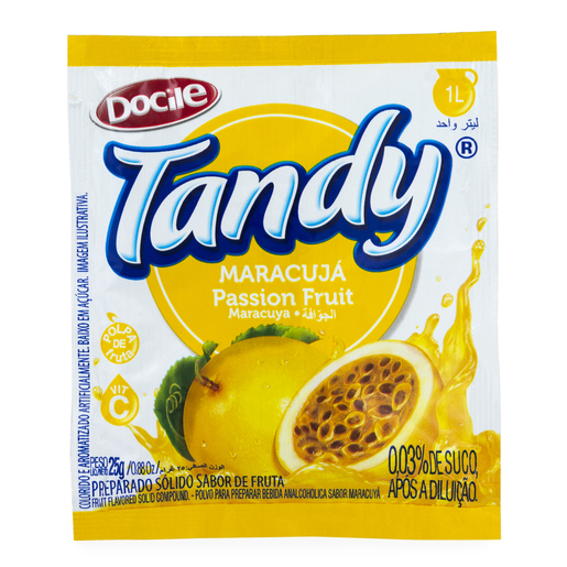 BEBIDA EN POLVO TANDY 25GR PARCHITA