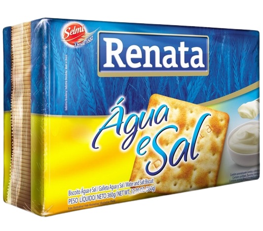 GALLETA RENATA  WATER AND SAL 3PACK 120G