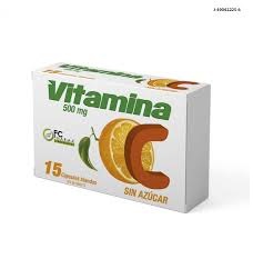 VITAMINA C 500MG X 15TAB FC PHARMA