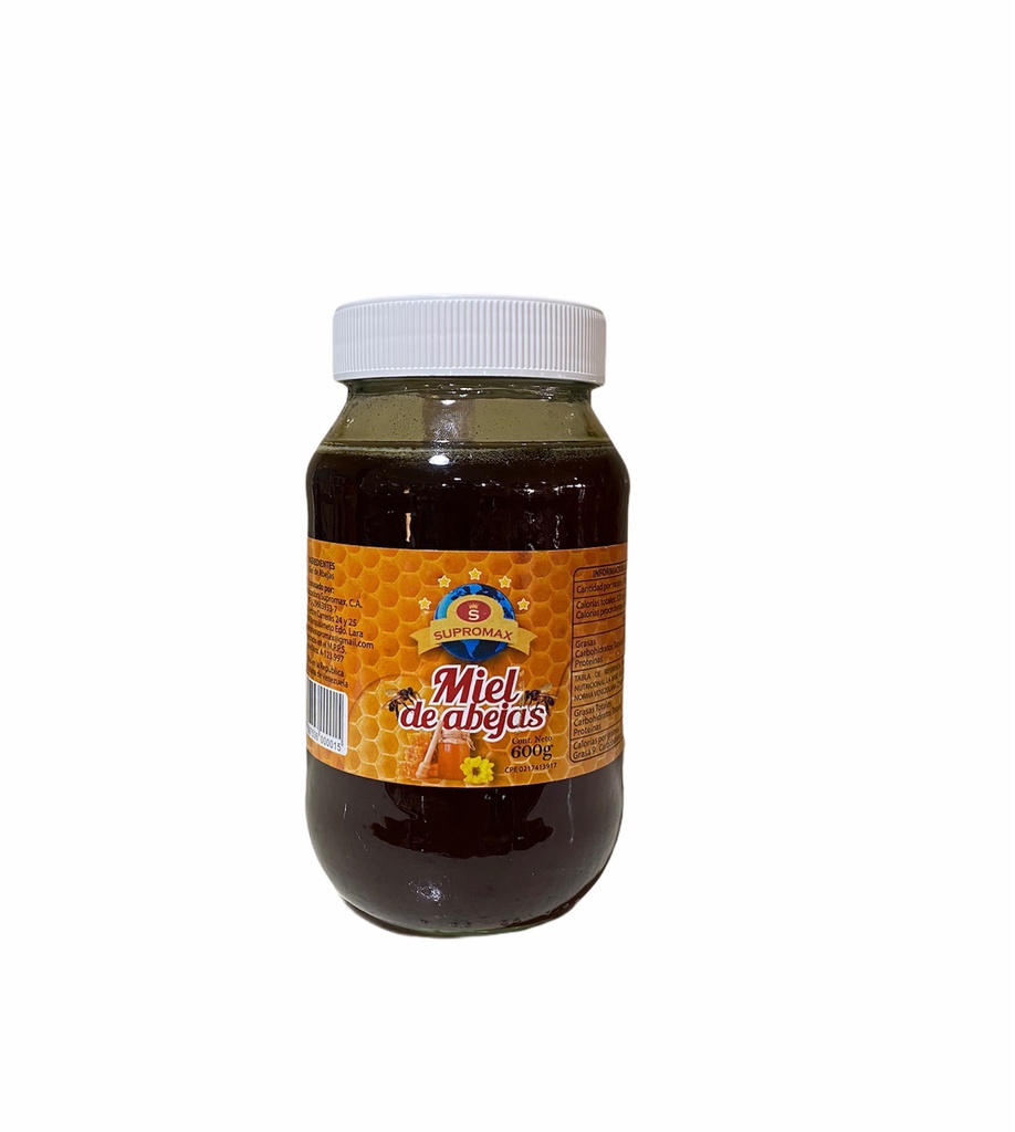 MIEL DE ABEJA SUPROMAX 600ML