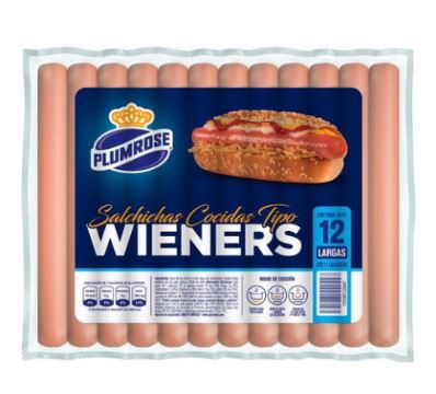 SALCHICHAS PLUMROSE 450GR WIENERS