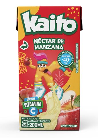 JUGO KAITO 200ML MANZANA TRIPACK
