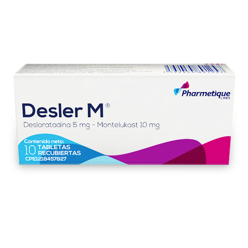 DESLER M 5MG 10MG X 10TAB PHARMETIQUE