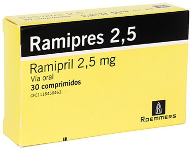RAMIPRES 2,5MG X30TAB ROMMERS