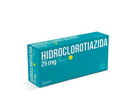 HIDROCLOROTIAZIDA 25MGX10TAB BLI LAPROFF