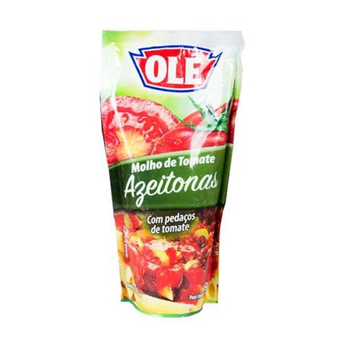 SALSA OLE 340GR PARA PASTA ACEITUNAS POUCH