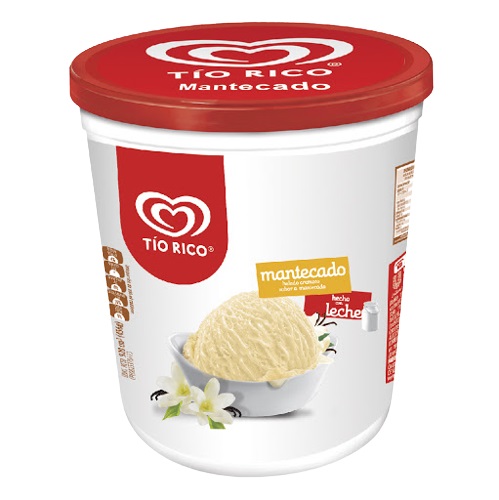 HELADO TIO RICO 850ML MANTECADO