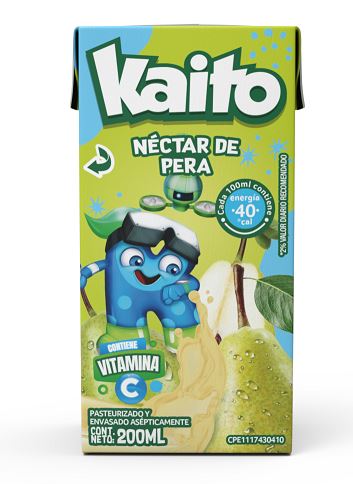JUGO KAITO 200ML PERA TRIPACK
