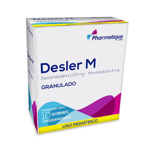 DESLER M 1,25/4MG X 10 SOBRES PHARMETIQUE