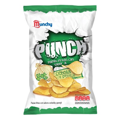 PAPAS PUNCH 80G CEBOLLA  PEREJIL IMPORTA