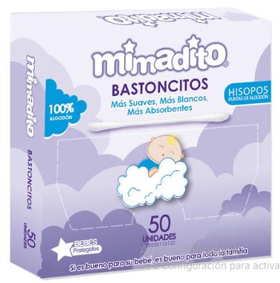 HISOPOS MIMADITO 50 UND