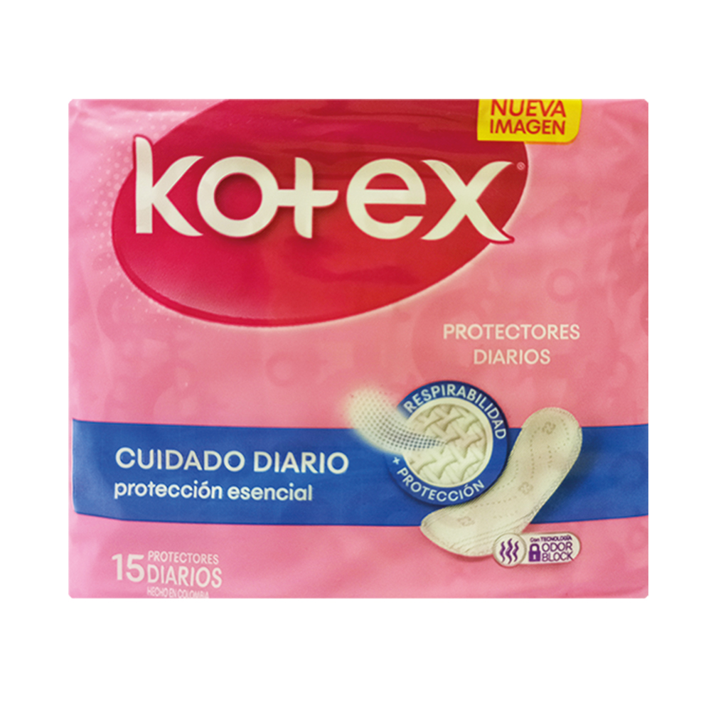 PROTEC DIARIO KOTEX X15UND