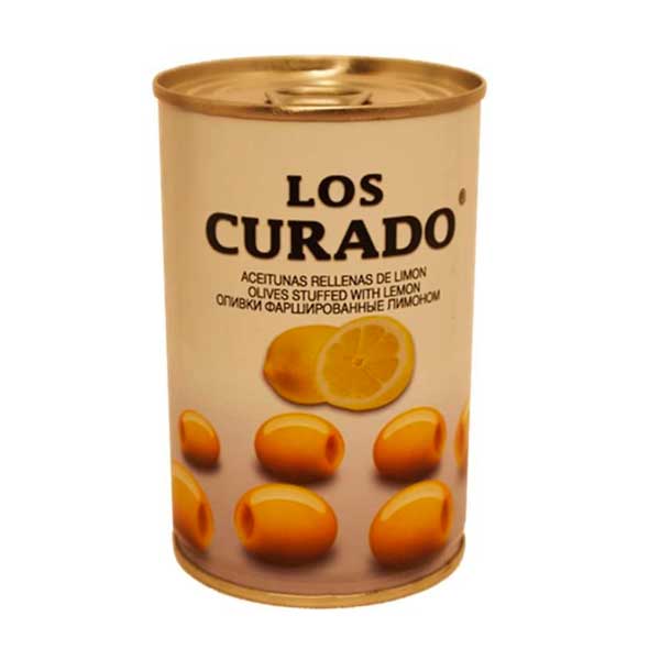 ACEITUNAS LOS CURADO 300GR LIMON