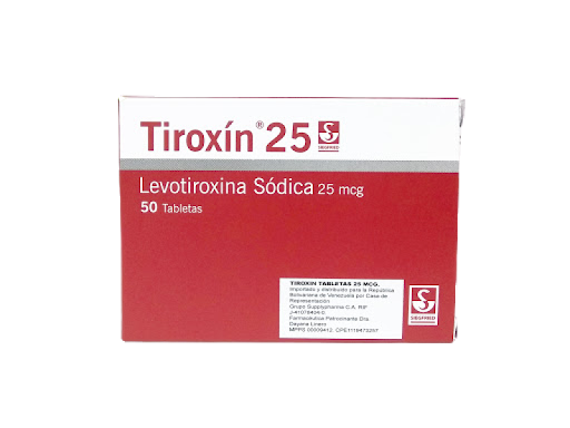 TIROXIN 25MG X 50TAB LEVOTIROXIN MEYER