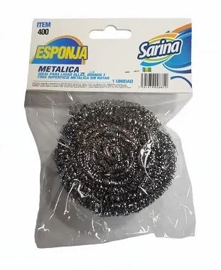 ESPONJA SARINA METALICA