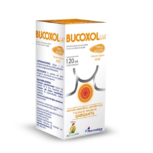 BUCOXOLGAR MIEL Y LIMON X 120ML