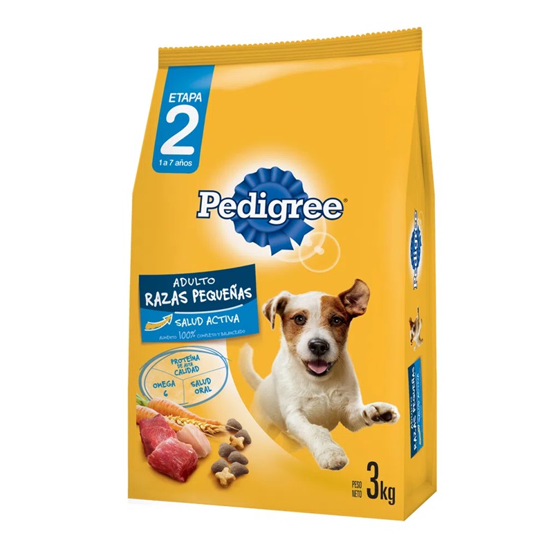ALIM P/PERRO PEDIGREE 3KG ADUL/RAZAP