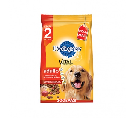 ALIM P/PERRO PEDIGREE 1.5KG ADUL/CPC