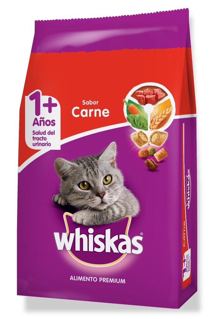 ALIMENTO P/GATOS WHISKAS 10KG CARNE