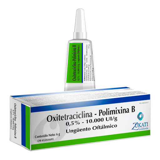 OXITETRACICLINA  POLIMIXINA B X 6G UNG OFT ZUKATI