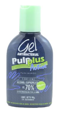 GEL ANTIBACT PULPLUS 90GR ACTIVE