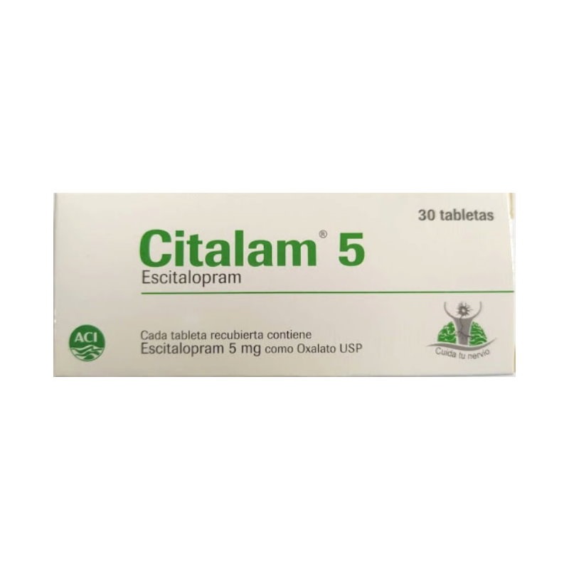 CITALAM 5MG X 30TAB ACI