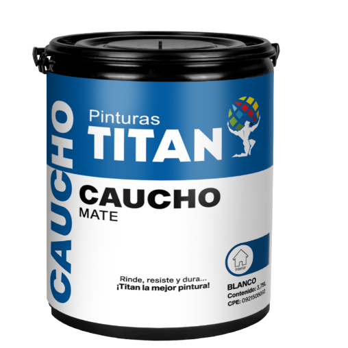 PINT CAUCHO TITAN MANPICA MARFIL GALON
