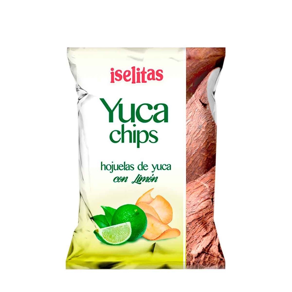 YUCA ISELITAS 180GR CHIPS LIMON