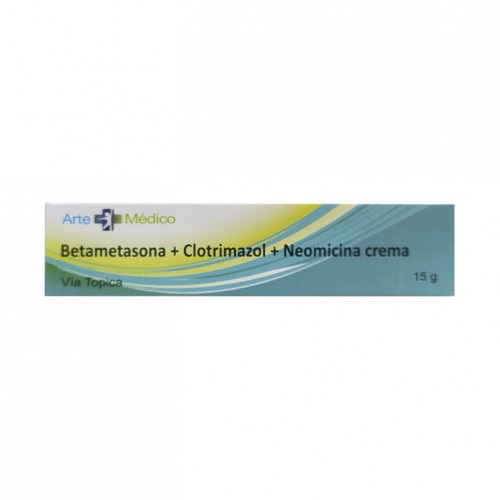 BETAMETASONA CLOTRIMAZOL NEOMICINA CREMA 15G ARTEMEDICO