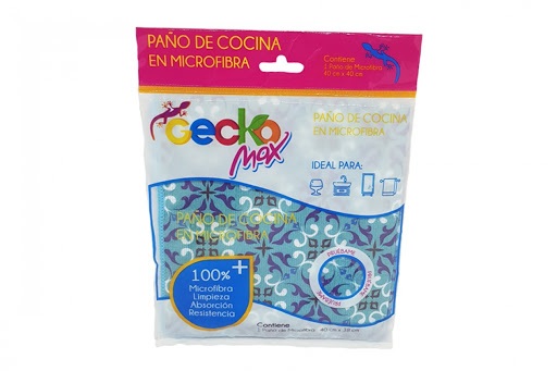 PAÑITO DE COCINA GECKOMAX MICROFIBRA 40X38CM