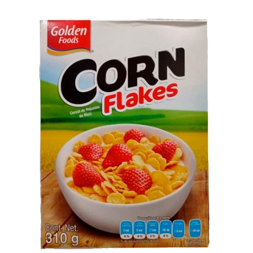 CEREAL GOLDEN FOOD 310GR CORN FLAKES 
