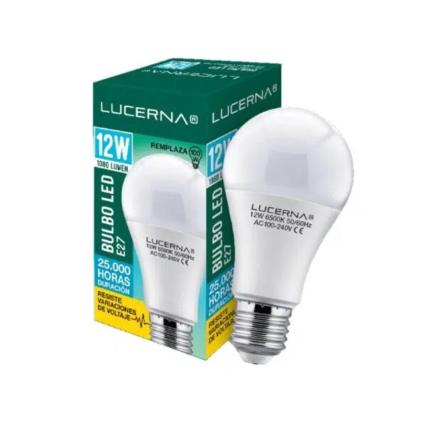 BOMBILLO LED 12W LUCERNA E27